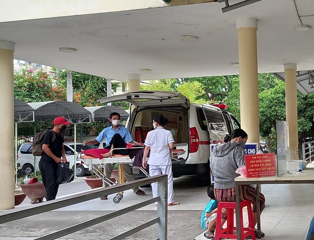 Khu đón tiếp bệnh nhân nặng của BVĐK tỉnh Khánh Hòa 