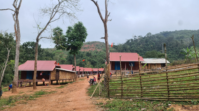  Bản làng của xã vùng biên Thượng Trạch, huyện Bố Trạch (Quảng Bình).