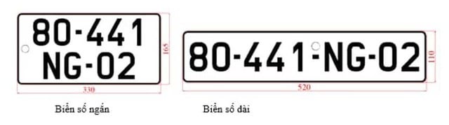 Biển số định danh và những thông tin mới ít người biết