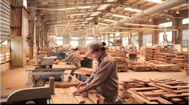 Theo số liệu của Tổng cục Hải quan, quý 1/ 2021, giá trị xuất khẩu gỗ và sản phẩm gỗ của Việt Nam đạt trên 3,788 tỷ USD, tăng 44,9% so với cùng kỳ năm ngoái. Ảnh: Internet