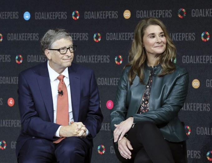 Vợ chồng tỷ phú Bill Gates đệ đơn ly hôn hôm 3/5. Ảnh: Bloomberg