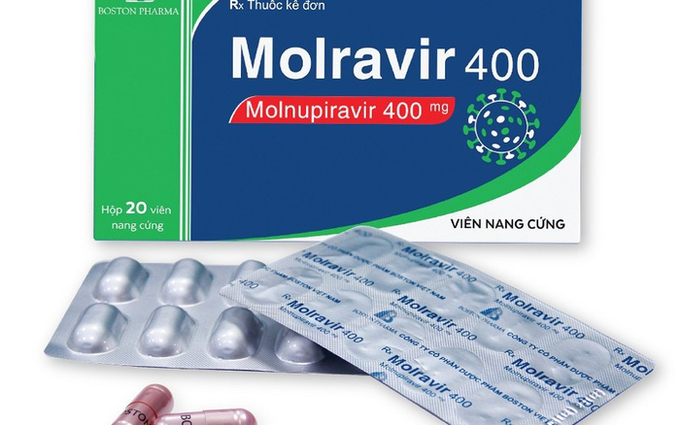 Thuốc Molnupiravir điều trị Covid-19. Ảnh minh họa