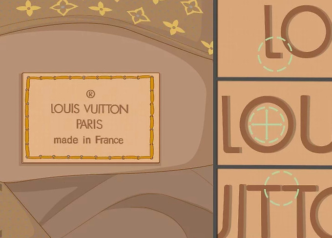 Cách phần biệt túi Louis Vuitton thật và giả 6