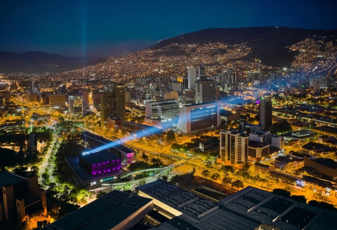 Thành phố Medellin, Colombia. Ảnh: Getty