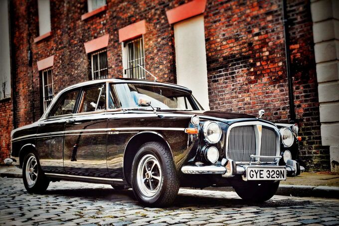 Chiếc Rover P5 để chở cựu Thủ tướng Anh Margaret Thatcher. Ảnh: Silverstone Auctions /Handout