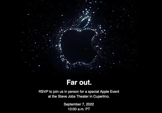 Thư mời ra mắt sự kiện của Apple. Ảnh: Apple