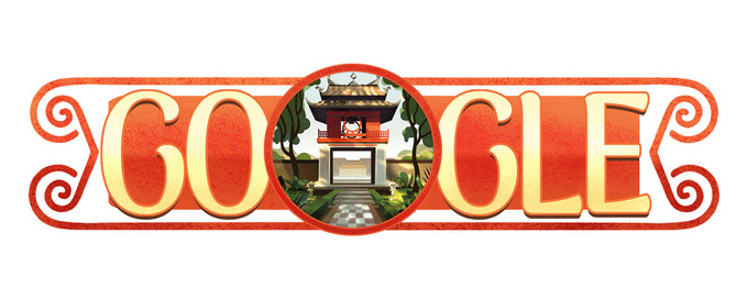 Doodle được Google sử dụng để kỷ niệm ngày Quốc khánh Việt Nam năm 2017.