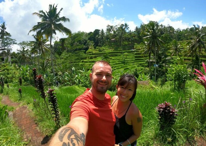 Năm ngoái, cặp đôi đã chuyển tới sống tại Bali. Ảnh: Jean Voronkova