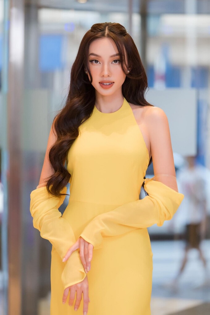 Sắc vóc quyến rũ của Hoa hậu Thùy Tiên.