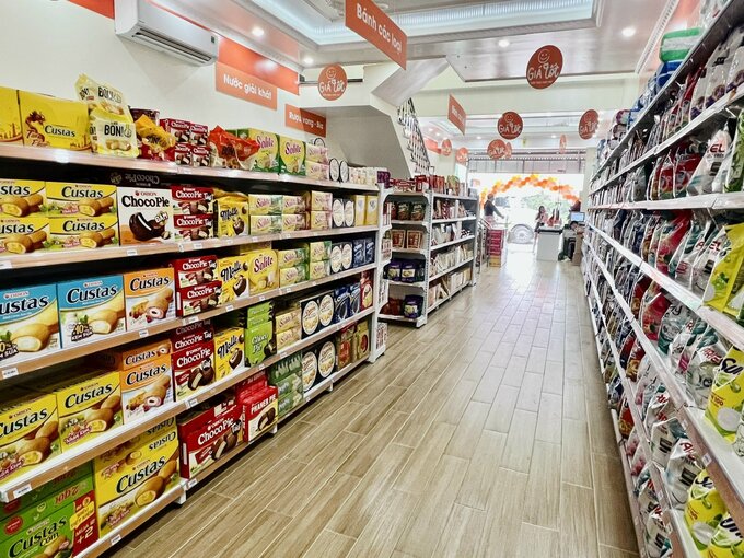 Kệ siêu thị giá rẻ Kinh nghiệm mở cửa hàng tạp hóa cần biết