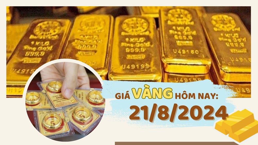 Giá vàng hôm nay 21/8: Đồng loạt tăng sốc - ảnh 1