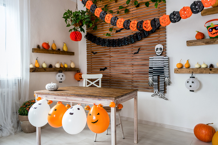 Tạo hình cho lễ hội Halloween đầy dễ thương. (Ảnh: Judd Builders)