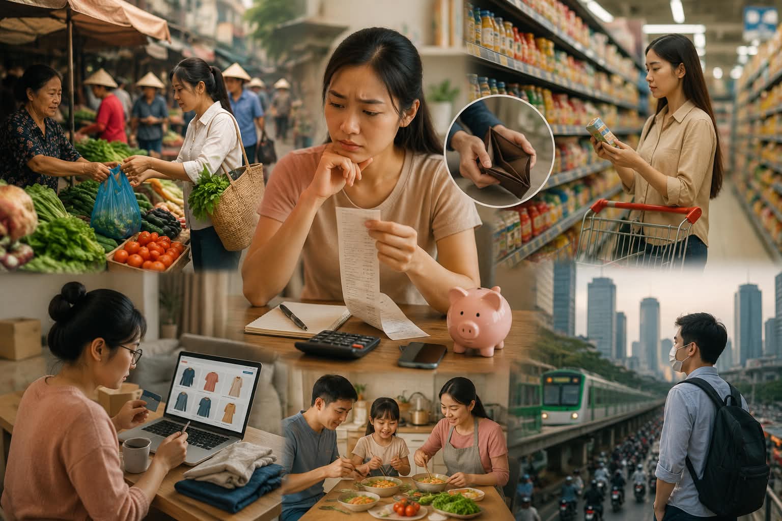 Tiêu dùng thời kinh tế khó khăn: Cắt giảm chi tiêu, săn hàng giá rẻ