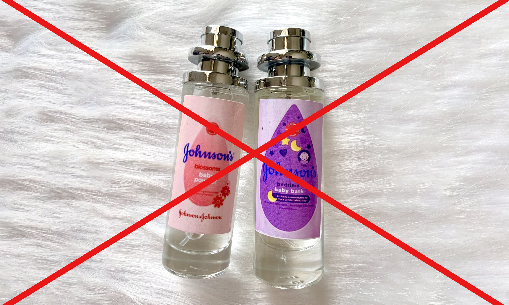 Nhiều loại nước hoa trẻ em nhái thương hiệu đang bán tràn lan trên các trang mạng xã hội (Ảnh: Minh Châu) 