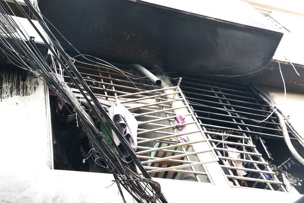  Vụ cháy gây hậu quả đặc biệt nghiêm trọng tại quận Thanh Xuân (TP. Hà Nội) lộ ra 'lỗ hổng' về công tác PCCC tại các chung cư mini. Ảnh: CTV