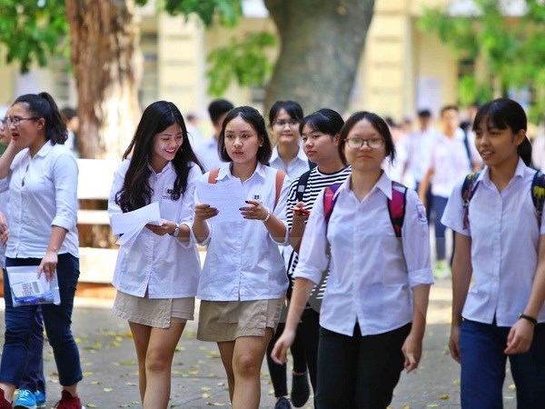 Điểm chuẩn vào lớp 10 trường THPT Quốc Oai Hà Nội 2020. (Ảnh minh họa. Nguồn: Vietnamplus)