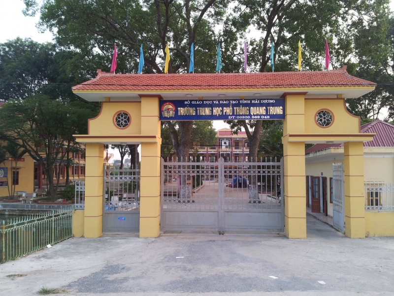Điểm chuẩn lớp 10 trường THPT Quang Trung tỉnh Hải Dương năm 2020. (Ảnh internet)