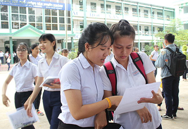 Điểm chuẩn lớp 10 trường THPT Nguyễn Huệ tỉnh Khánh Hòa năm 2020. (Ảnh minh họa)