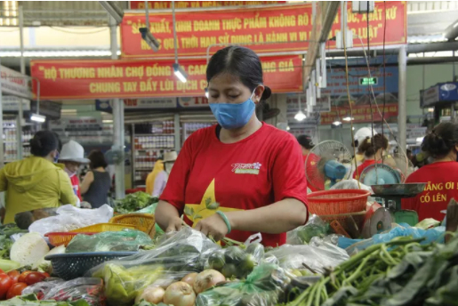 Người dân Đà Nẵng đi chợ 3 ngày một lần. (Ảnh minh họa. Nguồn: NLD)
