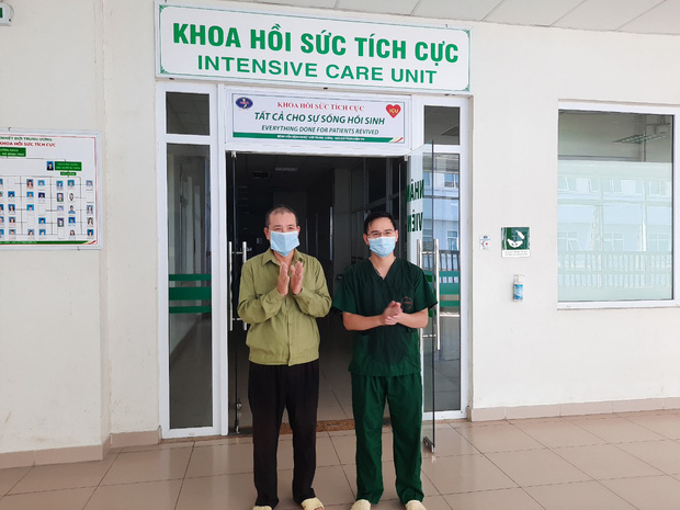 Nhân viên giao pizza ở Hà Nội mắc Covid-19 được công bố khỏi bệnh. (Ảnh: BVCC)