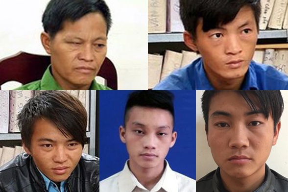 Khởi tố 5 bố con giết hàng xóm vì tranh chấp đất ở Hà Giang. (Ảnh: Congan)