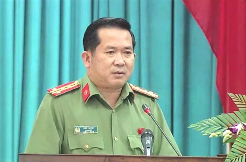 Đại tá Đinh Văn Nơi - tân Giám đốc Công an Quảng Ninh.