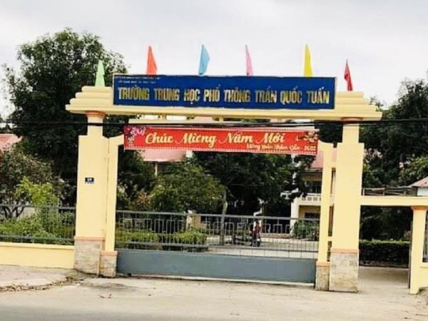 Trường THPT Trần Quốc Tuấn. Ảnh: VTC News
