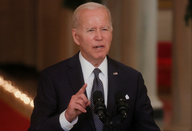 Tổng thống Joe Biden phát biểu về bạo lực súng đạn từ Nhà Trắng, Washington, ngày 2/6. Ảnh: Reuters.