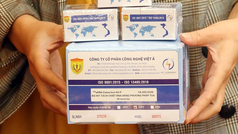 Kit test Việt Á đang thành lò nướng của nhiều cán bộ CDC.