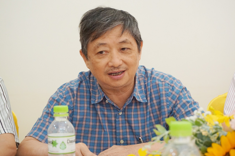 TS. Đặng Việt Dũng, Chủ tịch Tổng hội Xây dựng Việt Nam vui mừng vì sự phát triển của Hiệp hội Xây dựng tỉnh Bình Dương.