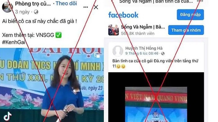Chị V. bức xúc vì bị ghép với nhân vật nữ ở chung cư Thái Nguyên.
