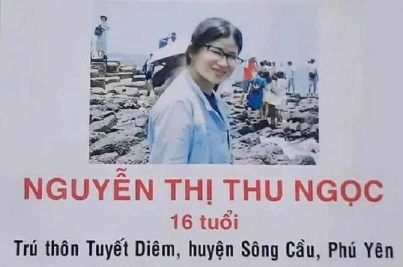 Gia đình đăng tin tìm kiếm cô gái 16 tuổi mất tích khi từ Phú Yên lên TP HCM kiếm việc làm.