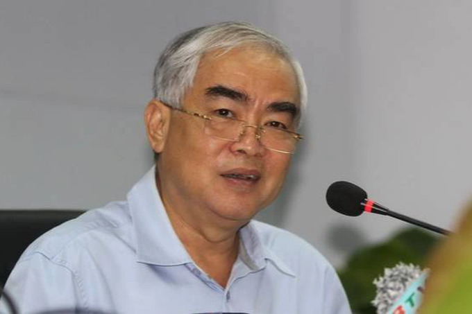 Nguyên Chủ tịch Liên đoàn Bóng đá Việt Nam (VFF) Lê Hùng Dũng . Ảnh VFF.