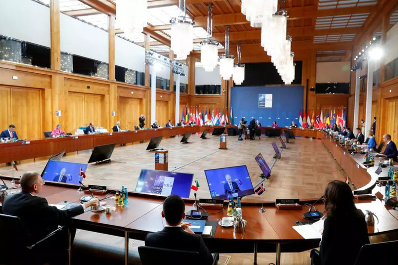 Một cuộc họp của khối NATO