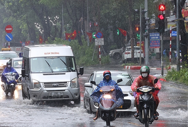Từ chiều nay (ngày 22/8), mưa tiếp tục giảm trên khu vực Bắc Bộ, Thanh Hóa và Nghệ An.