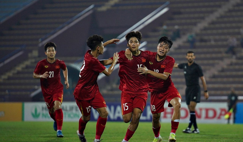 U17 Việt Nam chỉ cần hòa Thái Lan ở lượt cuối bảng F vòng loại để có vé vào thẳng vòng chung kết U17 châu Á 2023.