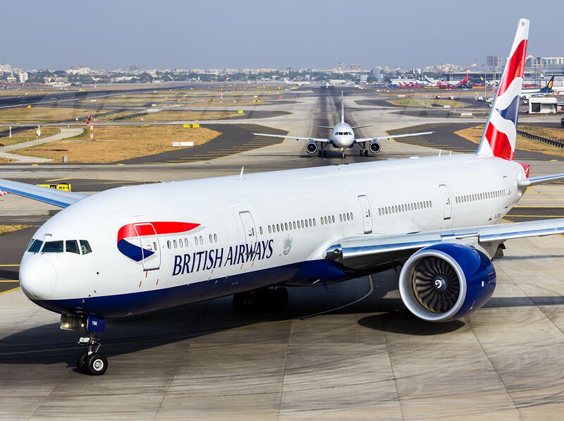 British Airways phải đổi máy bay để tiếp tục hành trình.