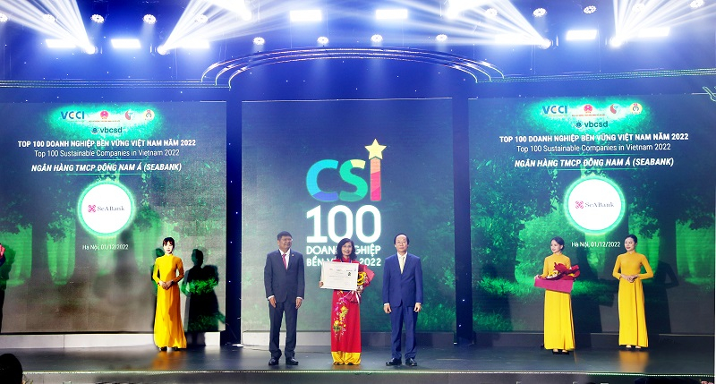 Top 100 Doanh nghiệp bền vững Việt Nam 2022 (CSI 100)
