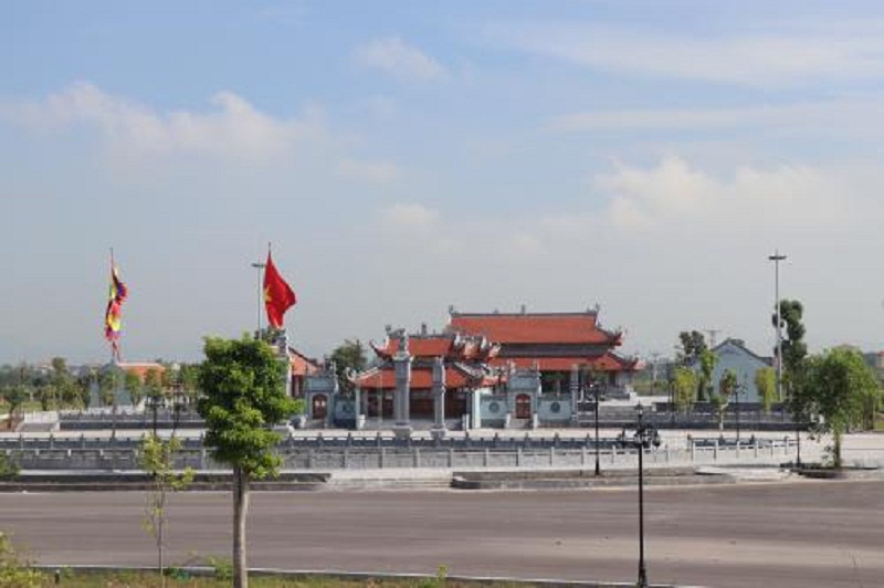 Đền thờ Nguyễn Cao ở Quế Võ mới được đầu tư xây dựng khang trang.