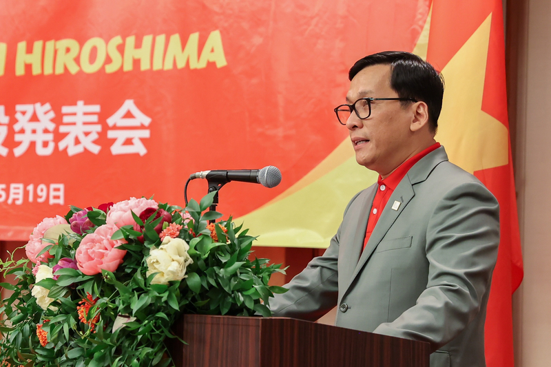 Tổng giám đốc Vietjet chính thức công bố đường bay đầu tiên giữa Hà Nội và Hiroshima