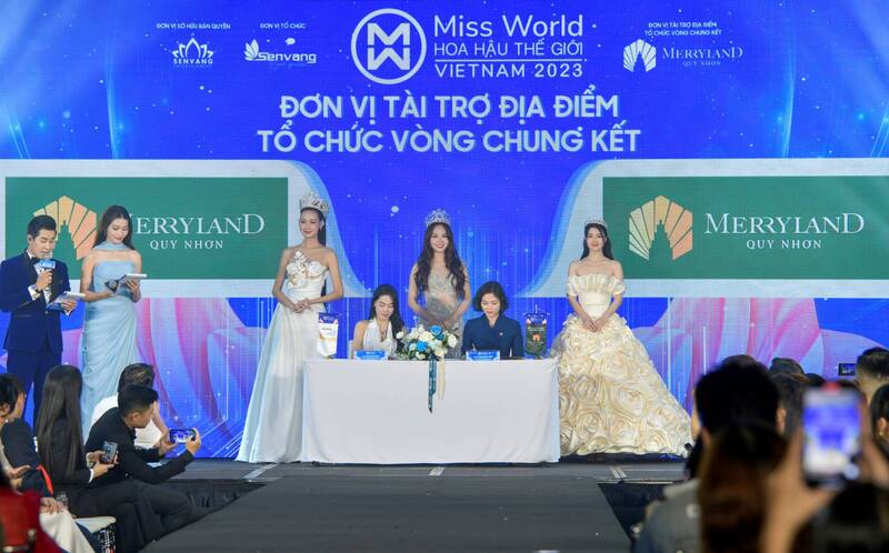 Vòng chung kết Miss World Vietnam 2023 sẽ diễn ra tại MerryLand Quy Nhơn - một dự án do Tập đoàn Hưng Thịnh phát triển