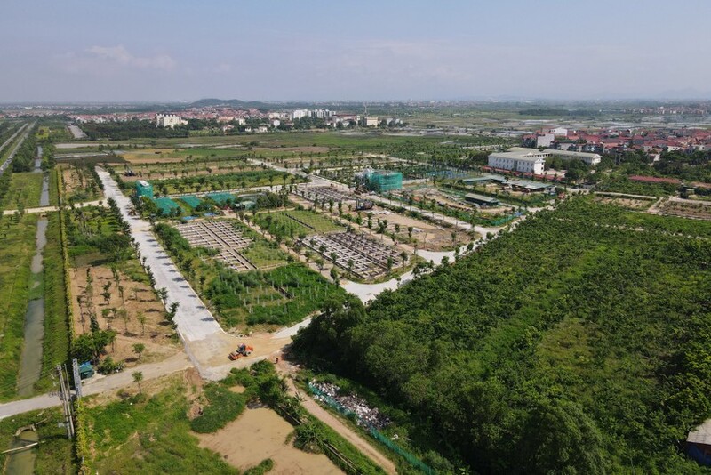 Dự án Khu đô thị Việt Á tại xã Thanh Lâm có diện tích 22,1 ha. Ảnh minh họa