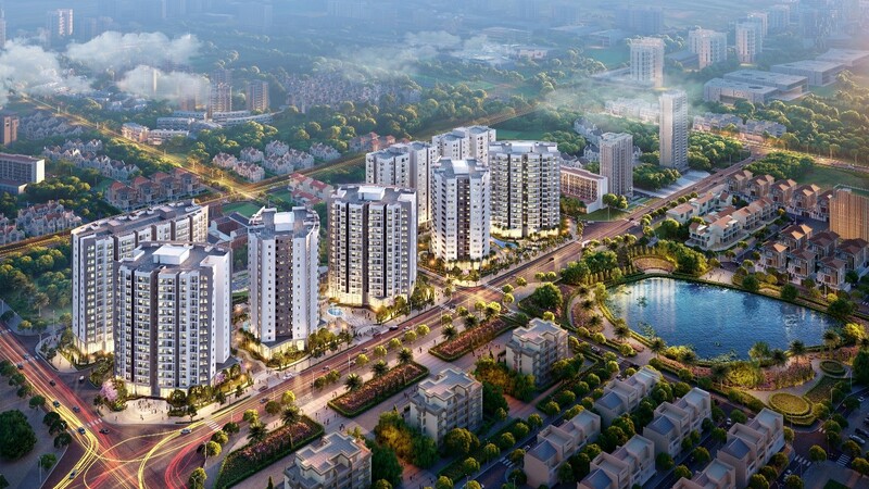 Tổ hợp căn hộ cao cấp Le Grand Jardin.– “khu vườn rộng lớn” tại khu vực phía Đông của Thủ đô. Ảnh minh họa