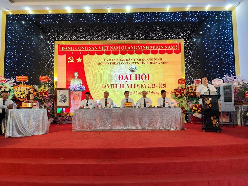 Đại hội Liên đoàn VCT tỉnh Quảng Ninh nhiệm kỳ 2023 - 2028.