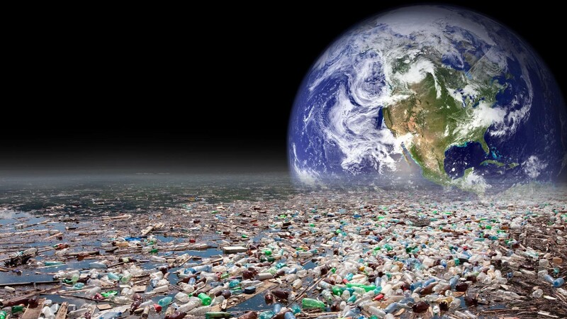 Rác thải nhựa đang đe dọa Trái đất. Ảnh internet.