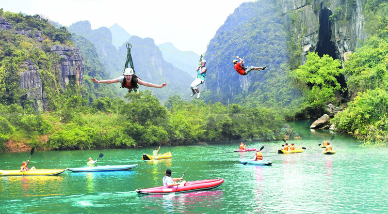 Quảng Bình có nhiều lợi thế về du lịch tự nhiên.