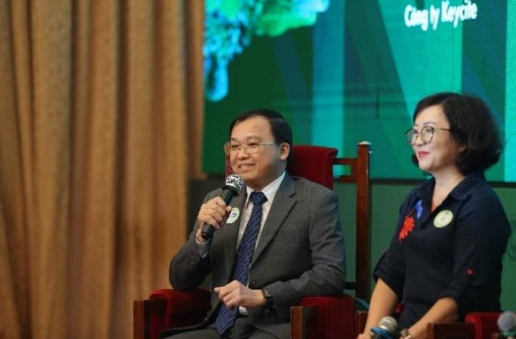 Ông Lê Thành Liêm – Giám đốc điều hành Tài chính Vinamilk, chia sẻ về thực tế triển khai các chiến lược phát triển bền vững tại Vinamilk