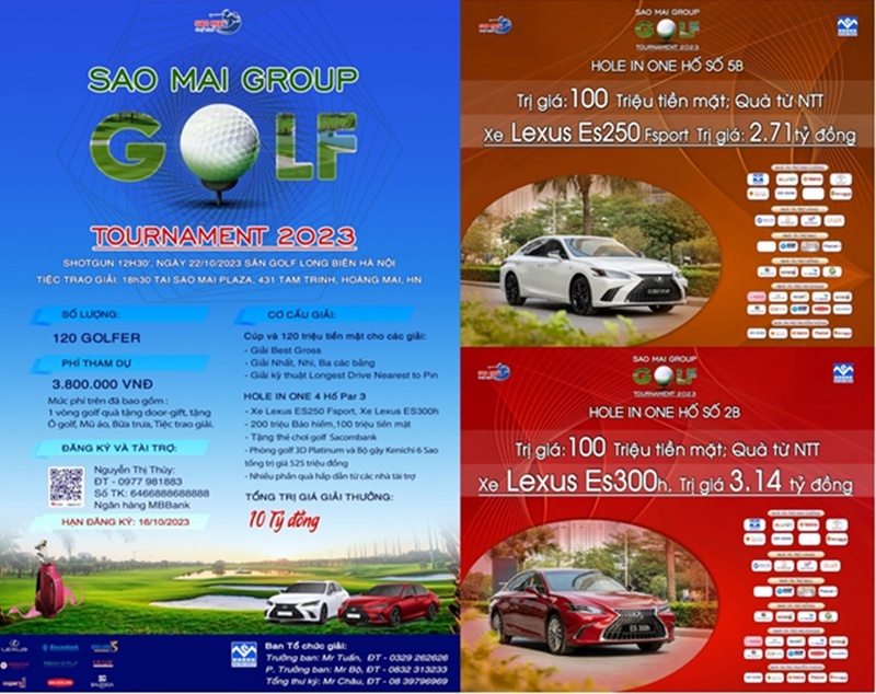 Ngày 22/10/2023, Giải Sao Mai Tournament 2023 sẽ chính thức diễn ra.