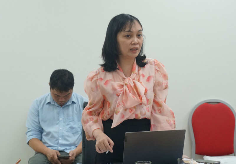 Bà Nguyễn Hồng Yến - Phó trưởng Ban chuyên trách Thi đua Khen thưởng (VUSTA).