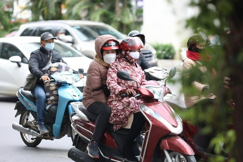 Không khí lạnh khiến nhiệt độ vùng núi phía Bắc xuống 11 độ C.